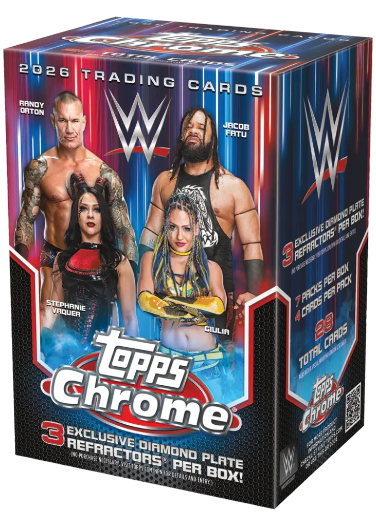 Topps 2026 WWE Chrome Value Box