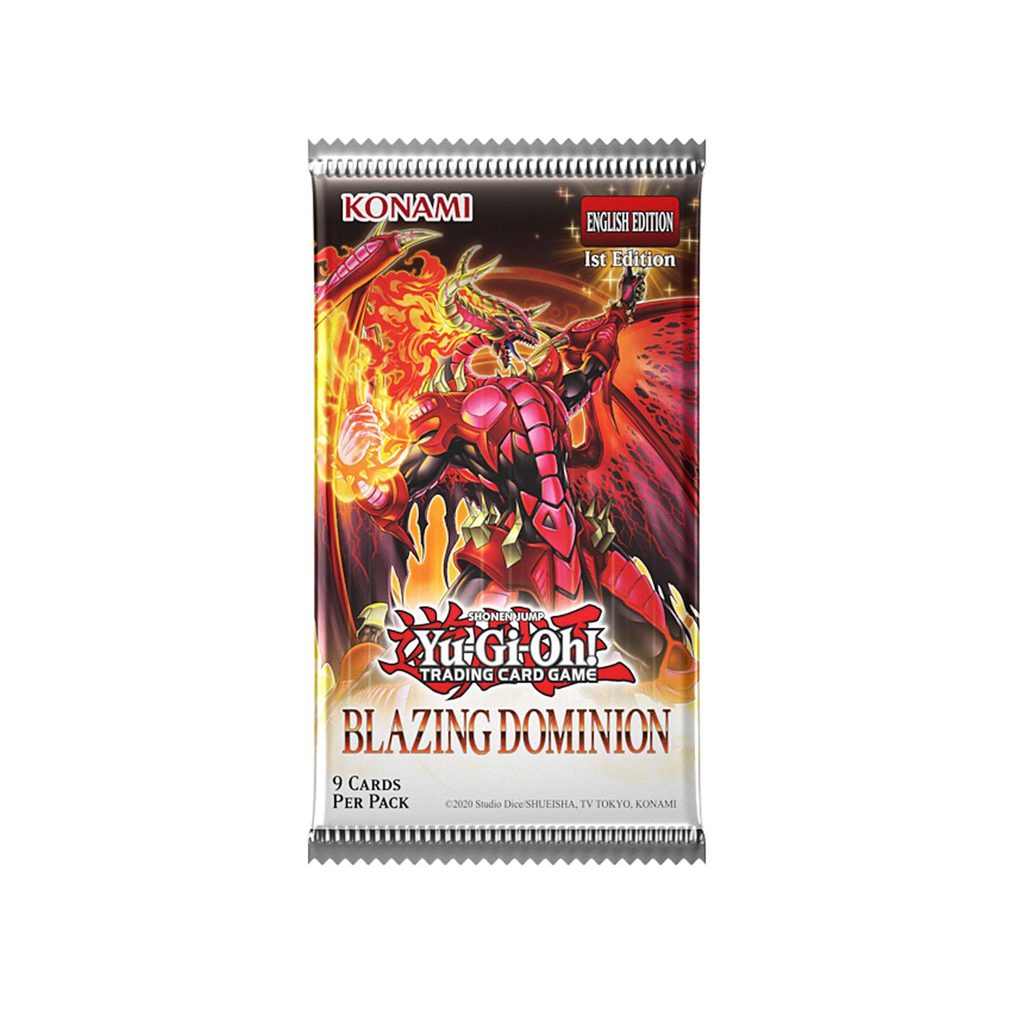 Yu-Gi-Oh! Trading Card Game: Blazing Dominion - 9 x Card Booster Pack