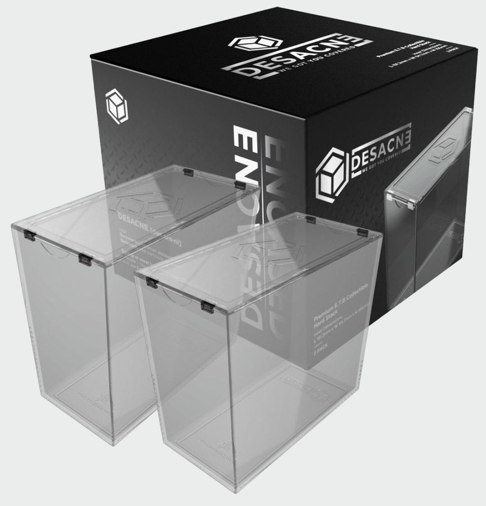 Desacne Premium Elite Trainer Box Protector 2 Pack 