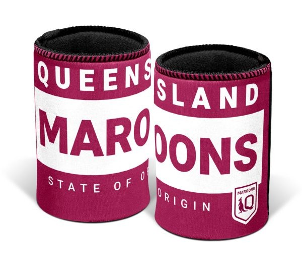 State of Origin QLD Maroons Can Cooler