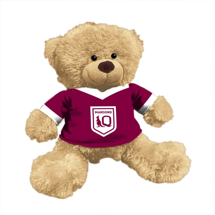 State of Origin QLD Maroons Plush Bear