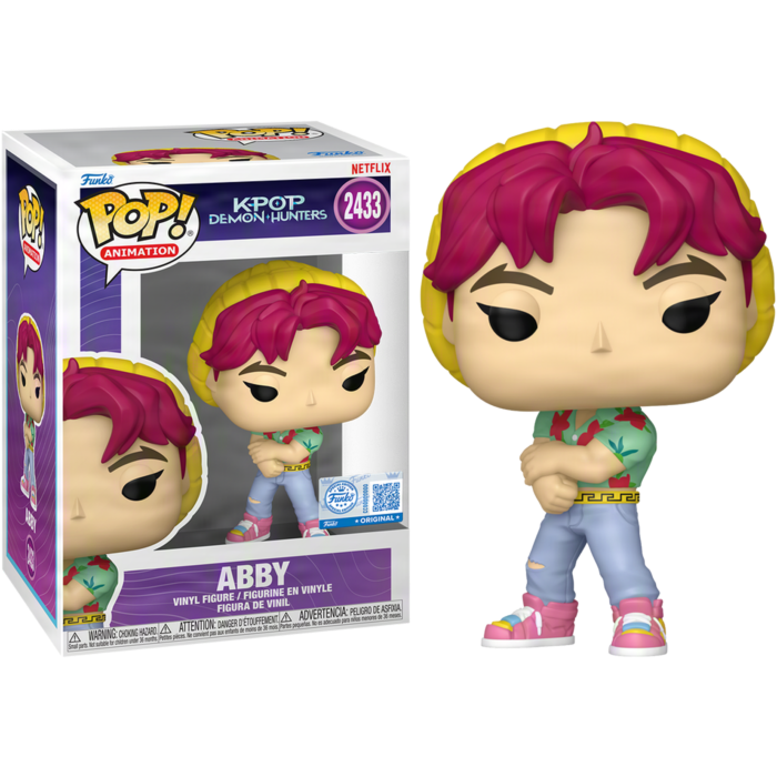 K-Pop Demon Hunters – Abby (Soda Pop) Funko Pop! Vinyl Figure #2433
