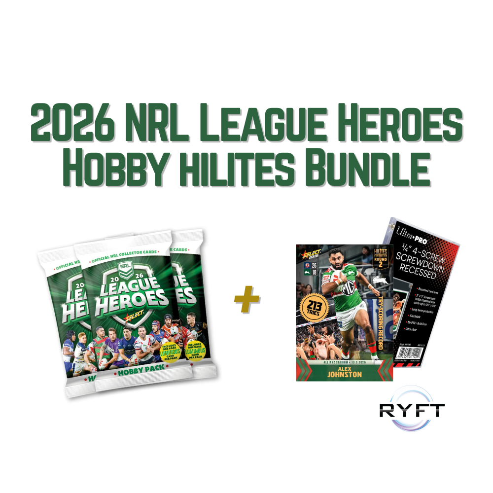2026 NRL League Heroes Hobby Hilites Bundle