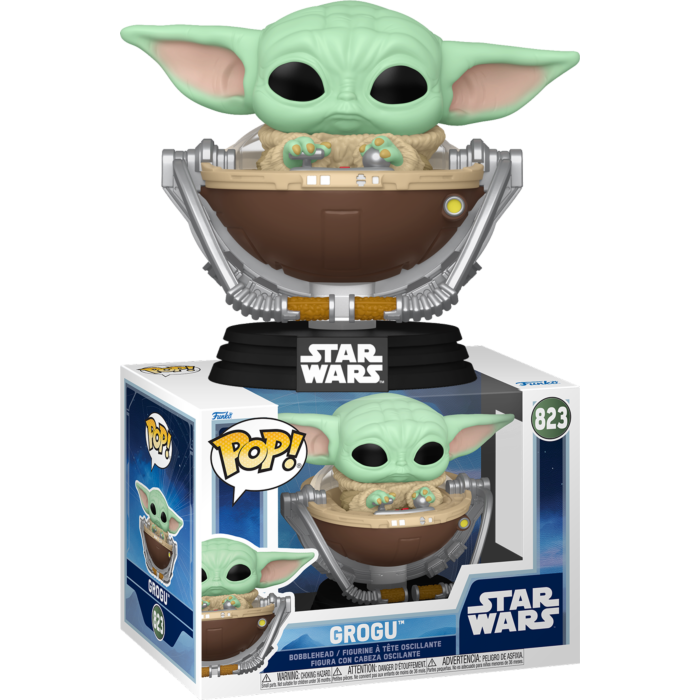 The Mandalorian & Grogu (2026) – Grogu (with pram) Funko Pop! Vinyl Figure #823