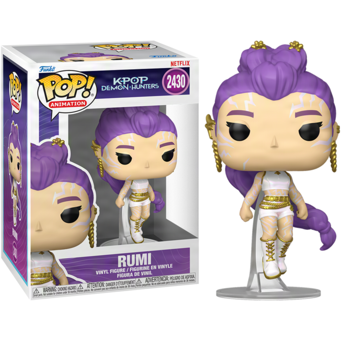 K-Pop Demon Hunters – Rumi (What It Sounds Like) Funko Pop! Vinyl Figure #2430