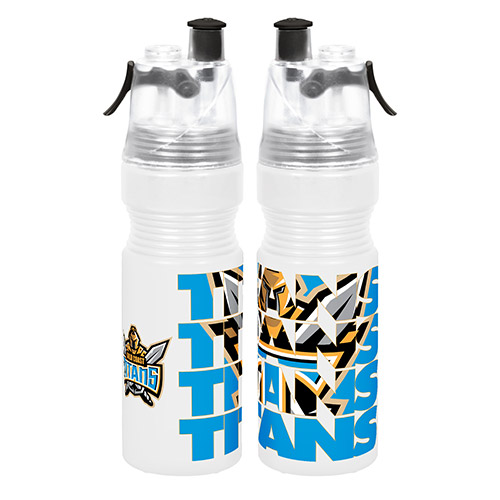NRL Gold Coast Titans Misting Drink Bottle