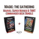 Magic: The Gathering - Marvel Super Heroes & TMNT Commander Deck Bundle