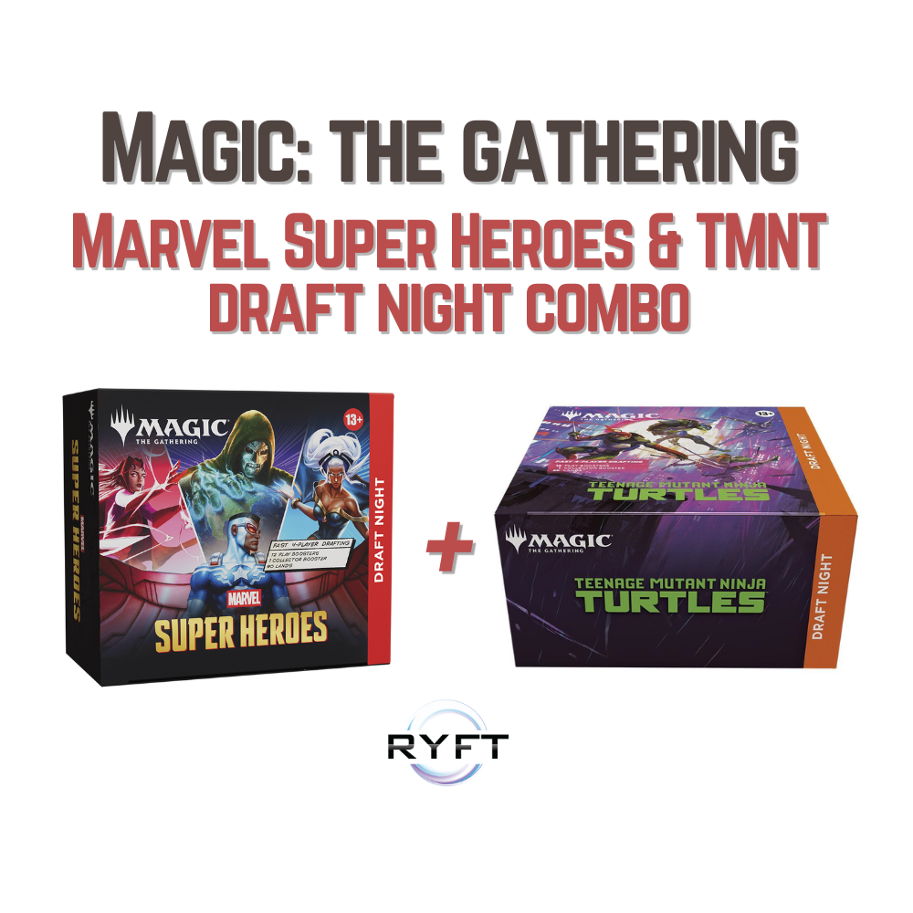 Magic: The Gathering - Marvel Super Heroes & TMNT Draft Night Combo