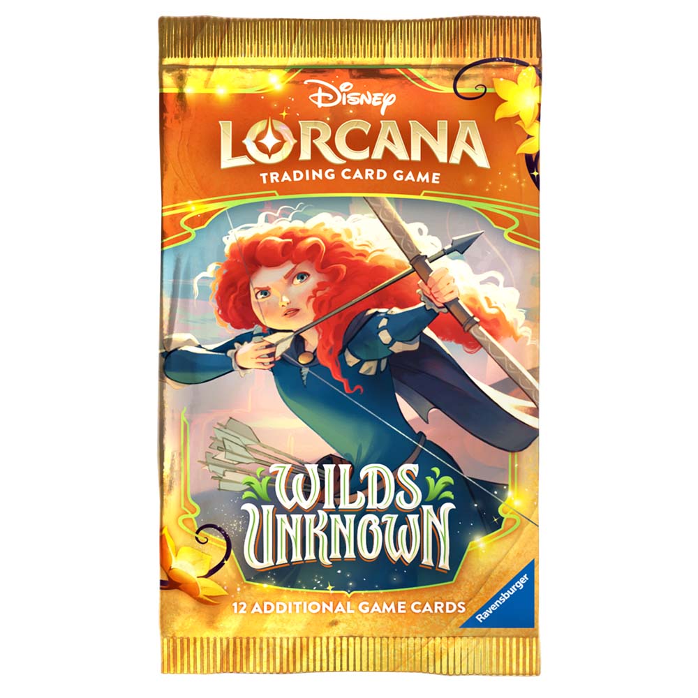Disney Lorcana Trading Card Game: Wilds Unknown Booster Pack