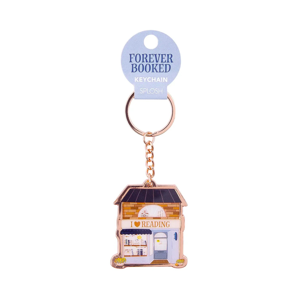 Forever Booked Keychain - I Love Reading