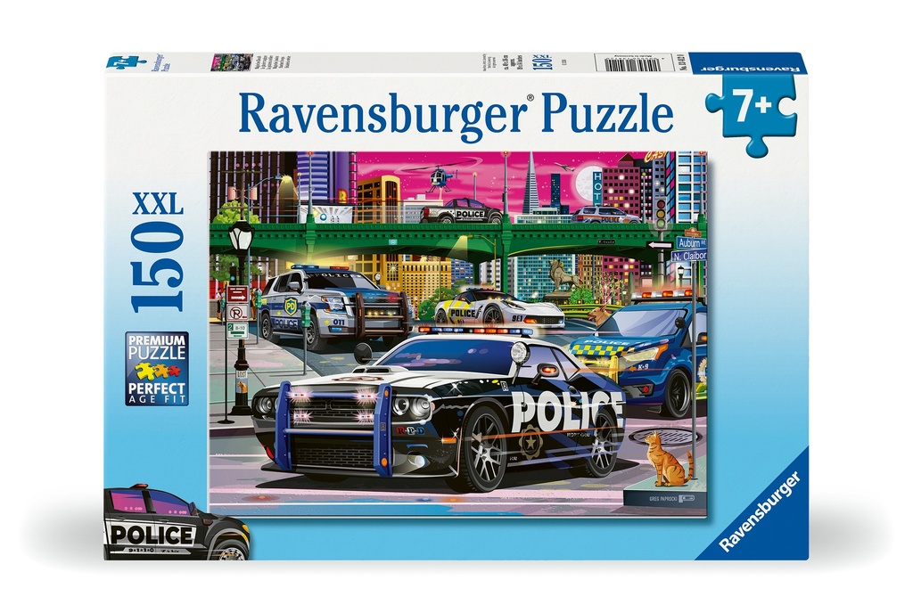Ravensburger Police On Patrol 150 Piece Puzzle