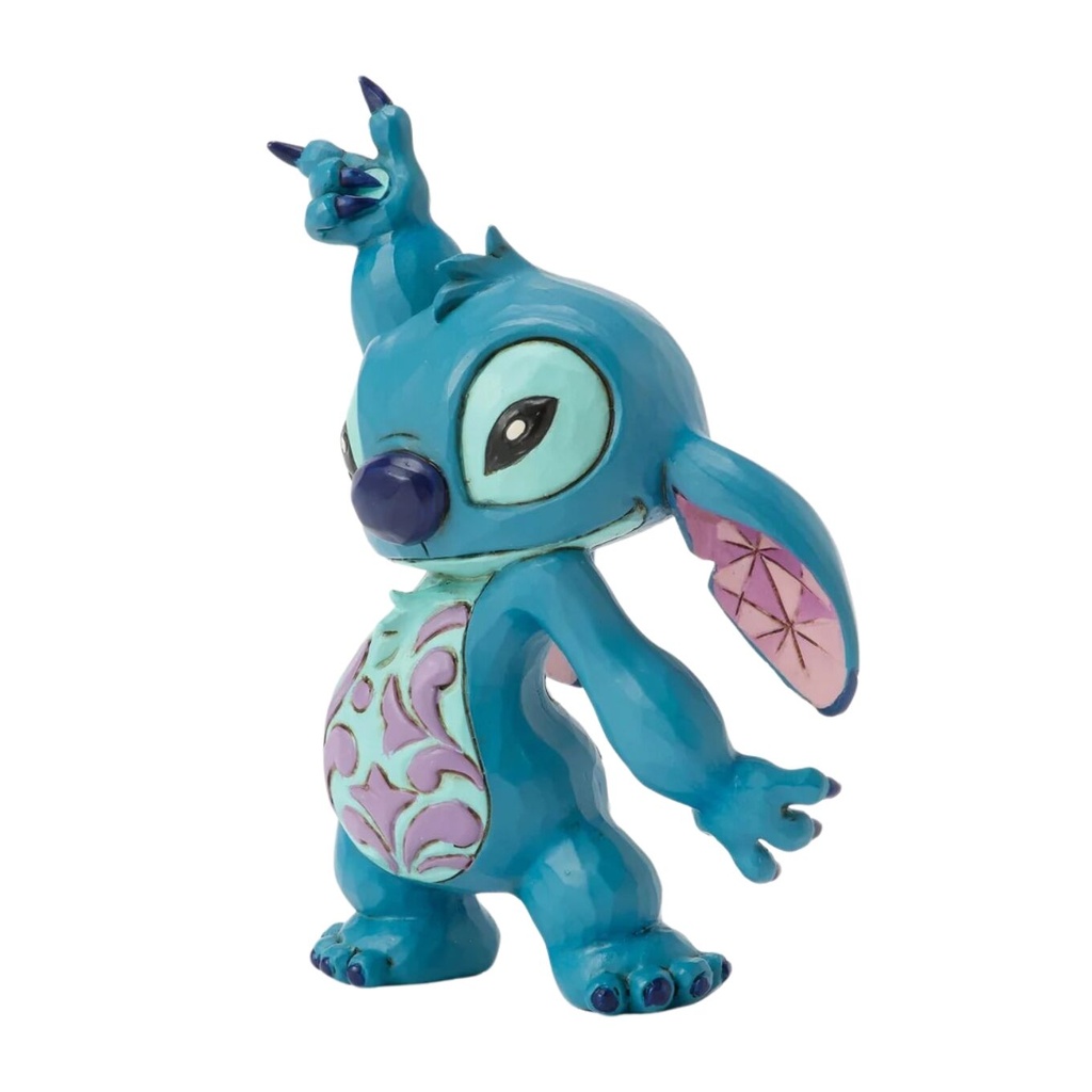 Disney Traditions Dancing Stitch Mini Figurine 9.1cm