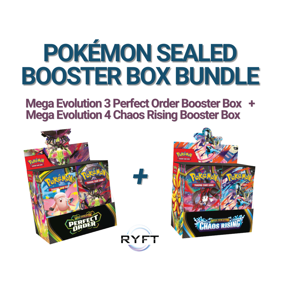 Pokémon TCG: Sealed Booster Box Bundle Mega Evolution 3 & 4