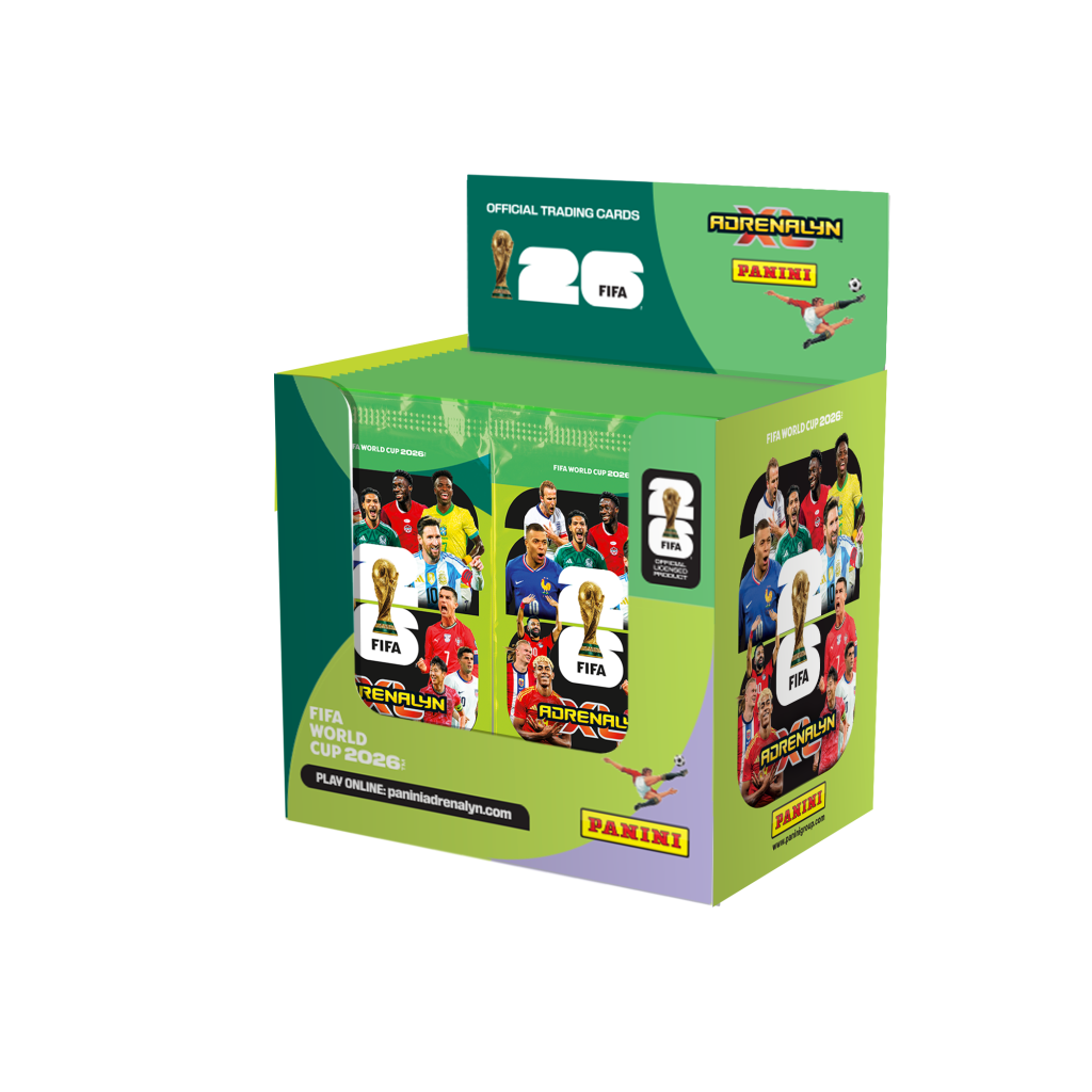 Panini FIFA World Cup Adrenalyn XL 2026 Soccer Trading Card Sealed Booster Box