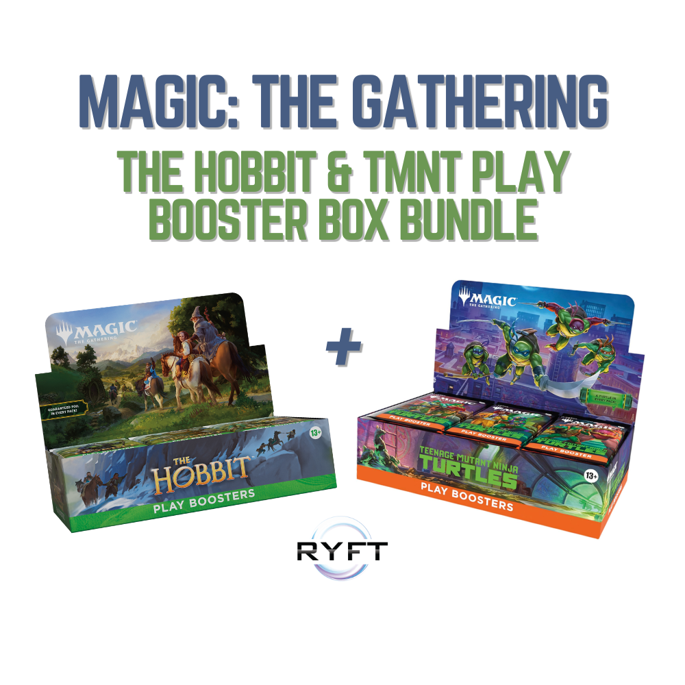 Magic: The Gathering - The Hobbit & TMNT Play Booster Box Bundle