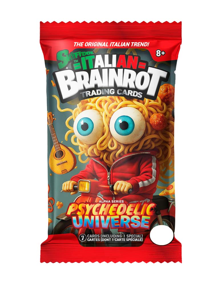 Skifidol Italian Brainrot Trading Card Game Booster Pack - Alpha Series