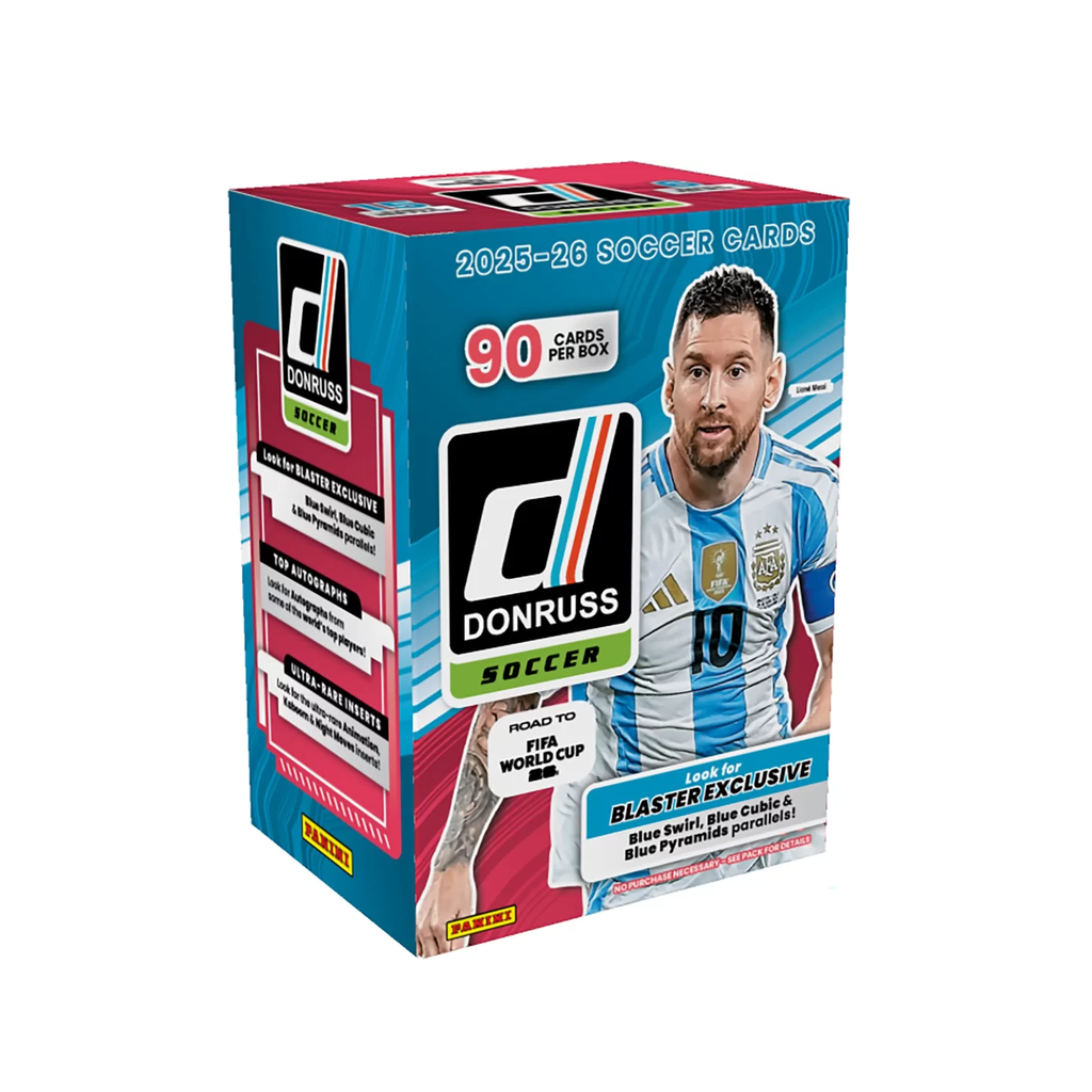 Panini Donruss 2025/2026 Road to FIFA World Cup Soccer Trading Card Blaster Box