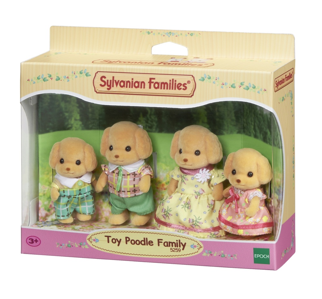 Sylvanian Families - Toy Poodle Family
