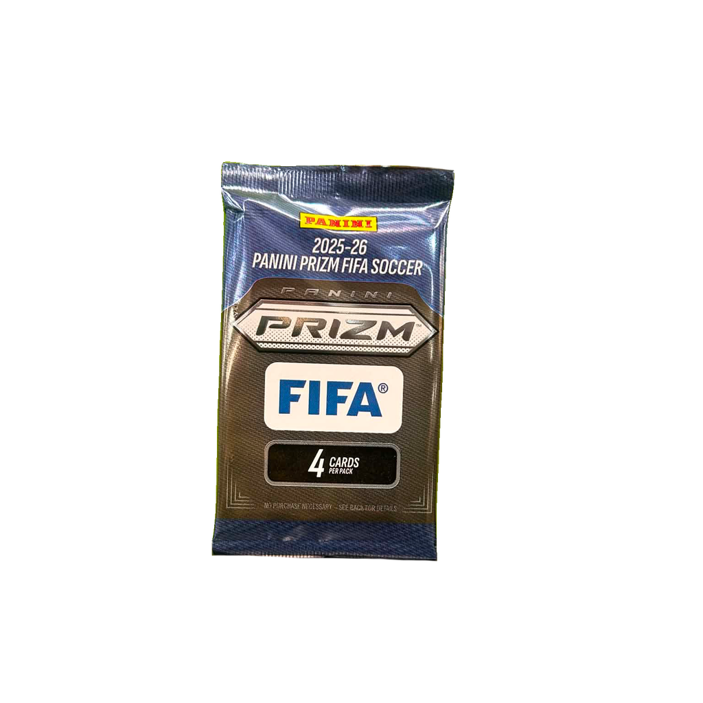 Panini Prizm 2025-2026 FIFA Soccer Trading Card Retail Booster Pack