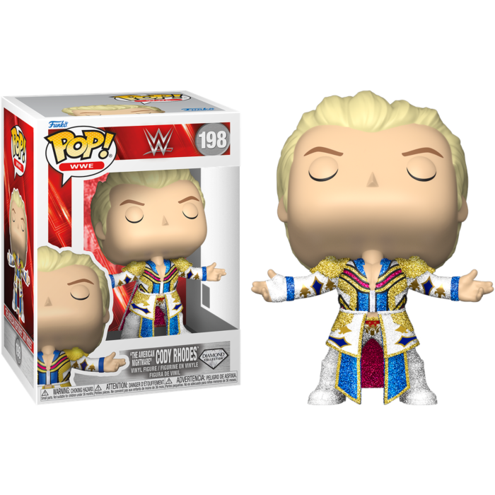 WWE - Cody Rhodes Funko Pop! Vinyl Figure #198