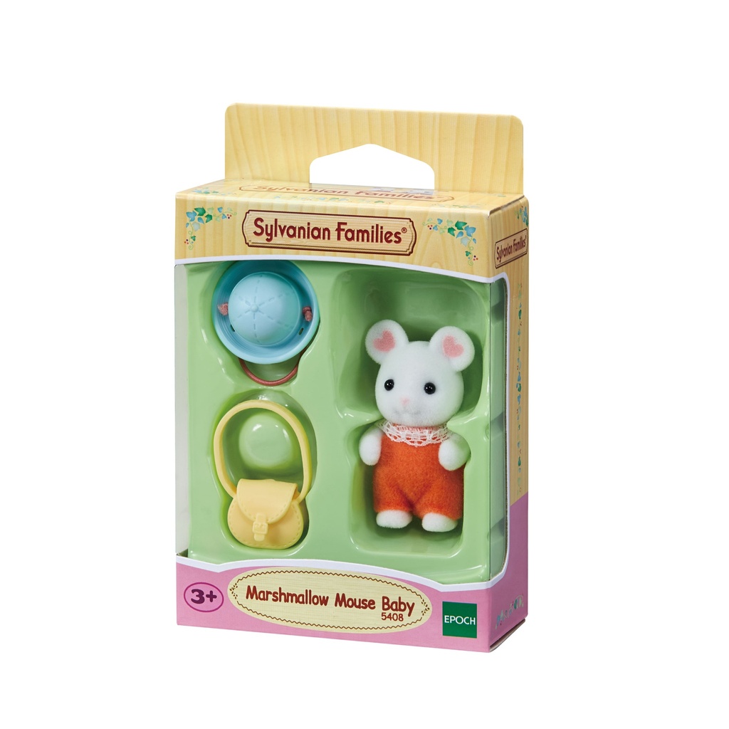 Sylvanian Families - Marshmallow Mouse Baby