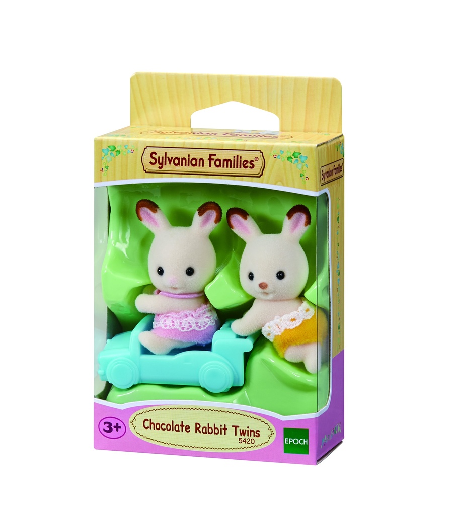 Sylvanian Families - Chocolate Rabbit Twins