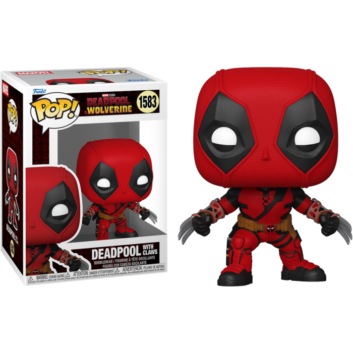 Deadpool & Wolverine (2024) - Deadpool with Claws Funko Pop! Vinyl Figure #1583