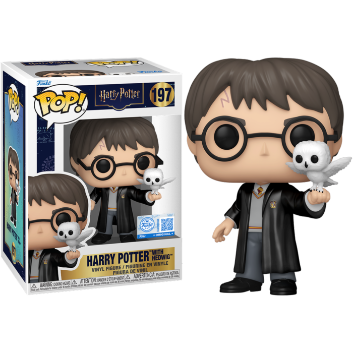 Harry Potter - Harry Potter with Hedwig Funko Pop! Vinyl Figure #197