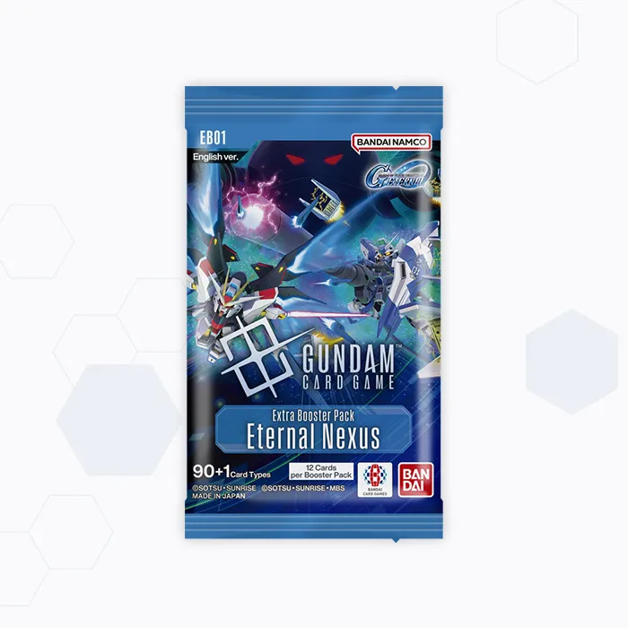 Gundam Card Game - Eternal Nexus [EB01] Extra Booster Pack (12 Cards)
