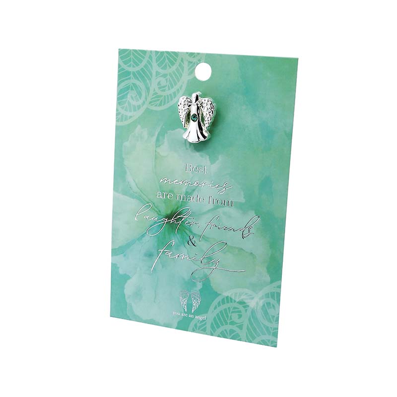 You Are An Angel Pin Card- Best Memories Are