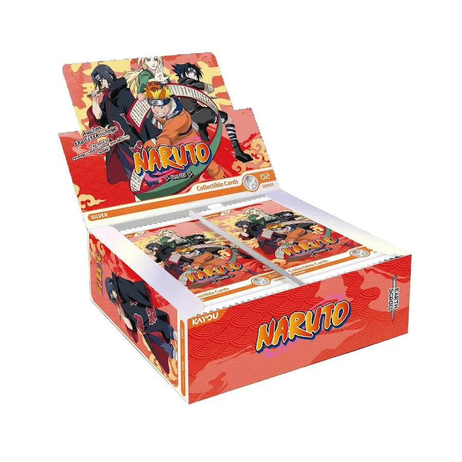 Kayou Naruto Trading Card Game: Smriti Earth Scroll Series 2 Sealed Booster Box (20 Packs)