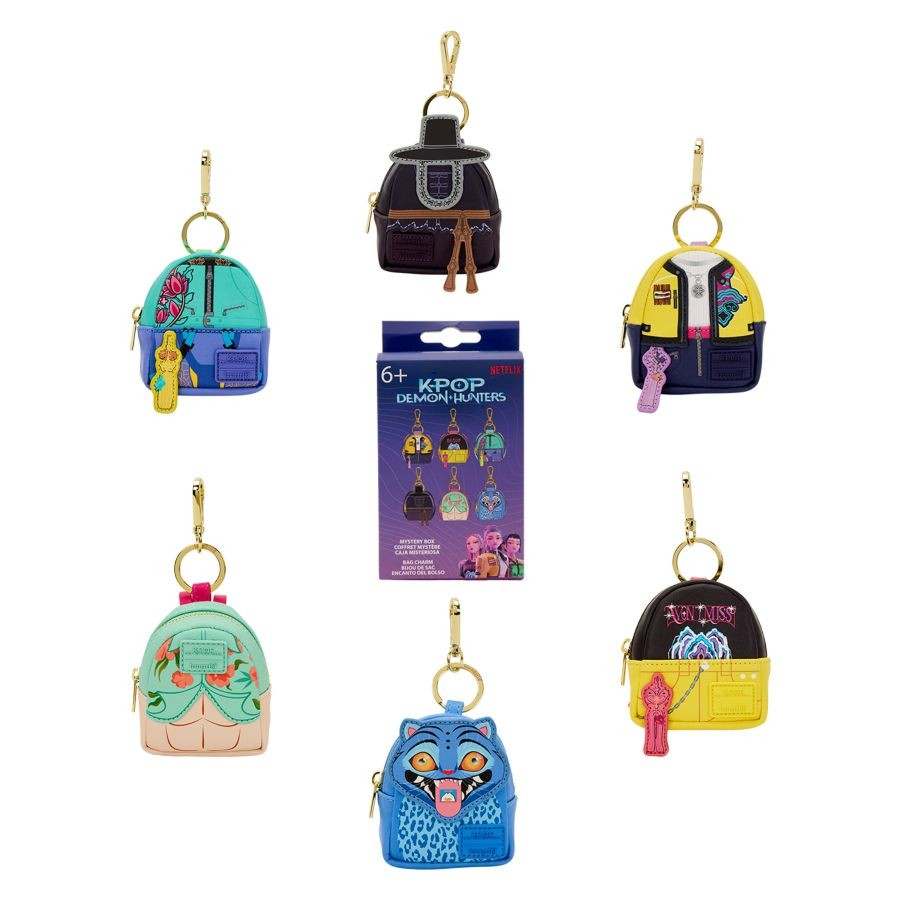 K-Pop Demon Hunters - Mystery Mini Backpack Keychain