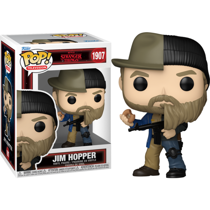Stranger Things - Jim Hopper (Split) Funko Pop! Vinyl Figure #1907