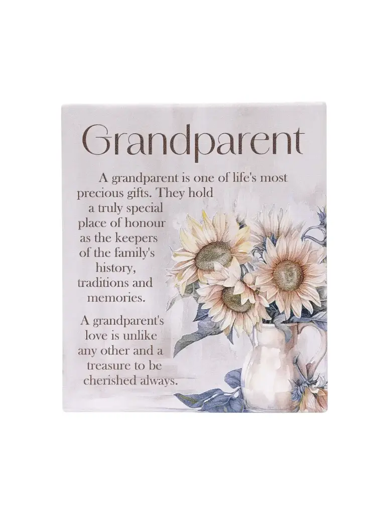 Saddle & Bloom Verse - Grandparent