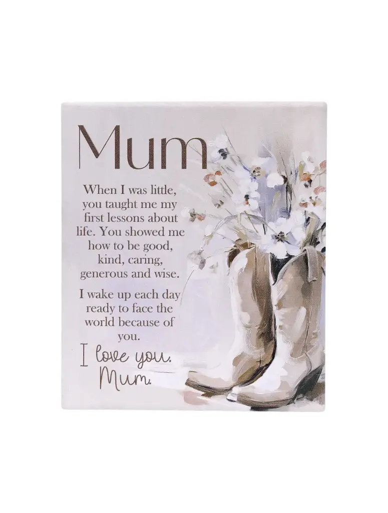 Saddle & Bloom Verse - Mum