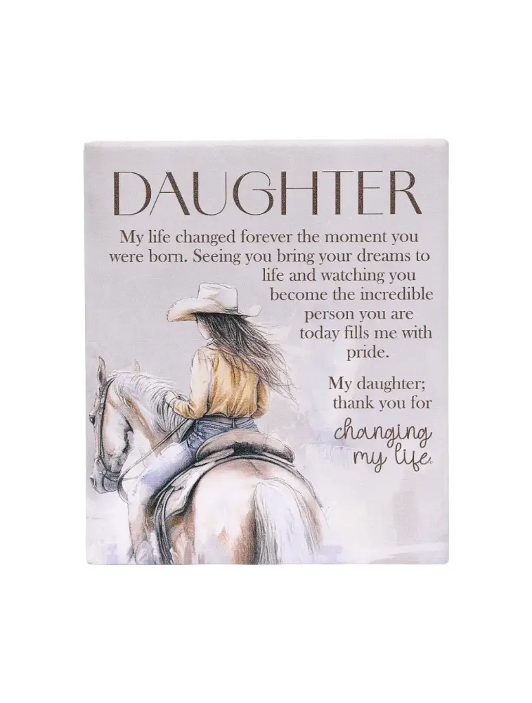 Saddle & Bloom Verse - Daughter