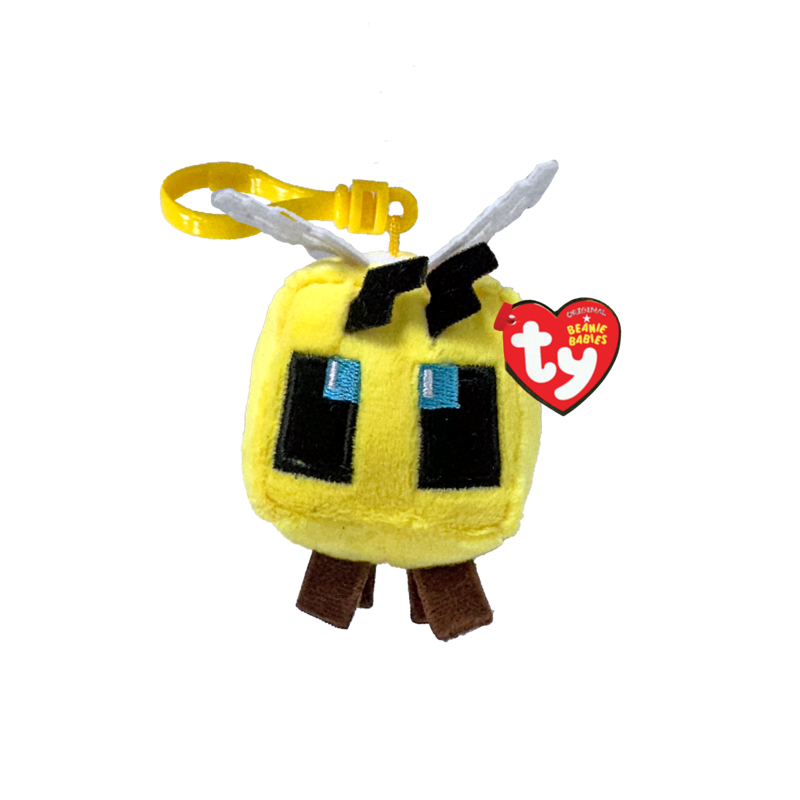 Ty Beanie Babies Clip: Minecraft Bee