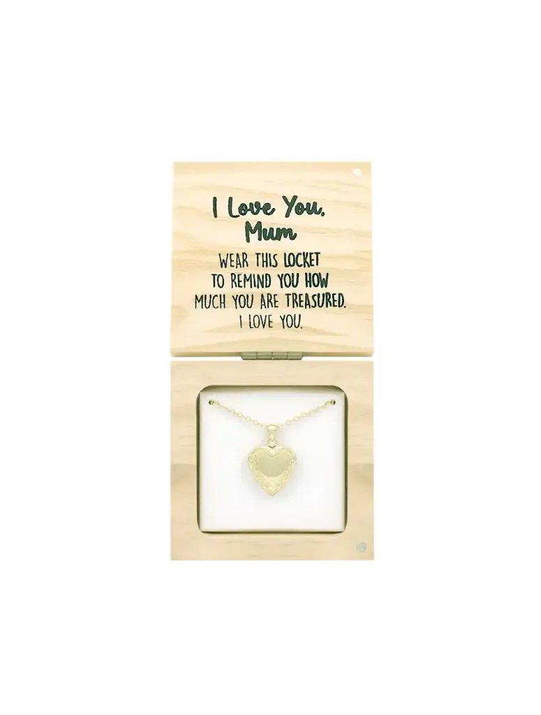 To My Mum Locket Necklace - Heart & Soul Collection