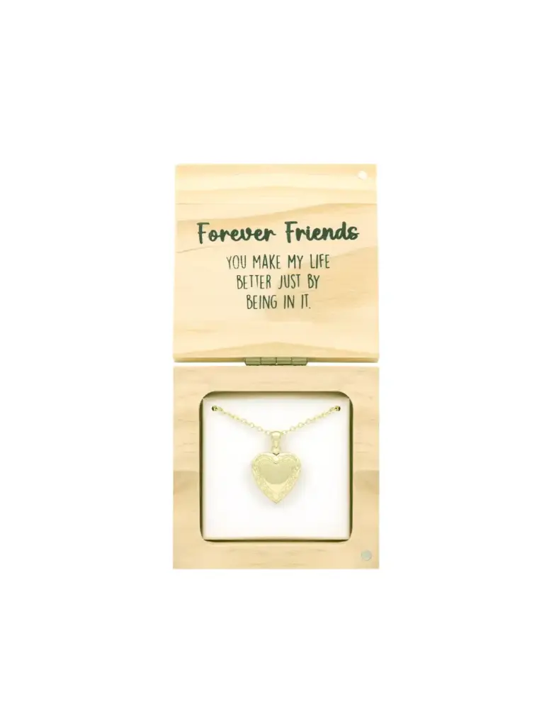 Friends Locket Necklace - Heart & Soul Collection