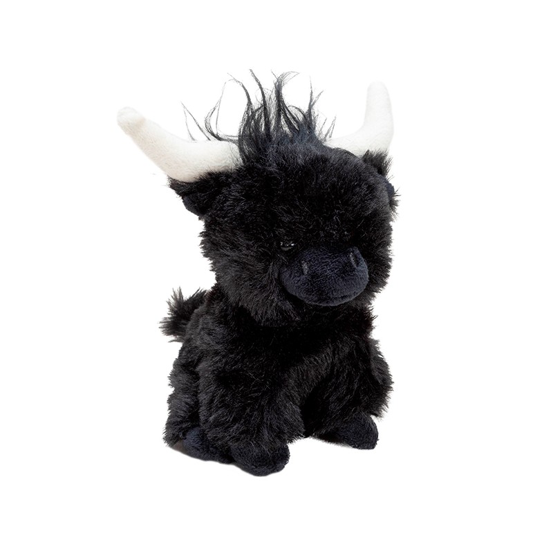 Jomanda Mini Longhorn Plush Black