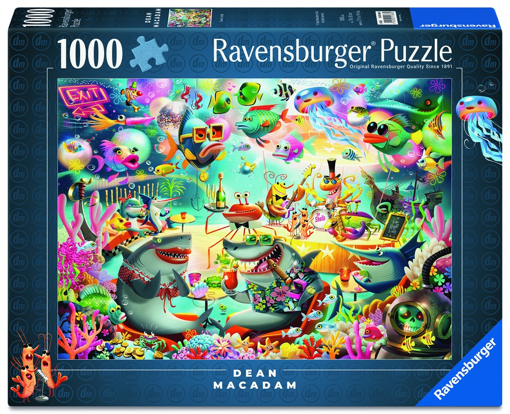 Ocean Lounge – 1000‑Piece Puzzle by Ravensburger