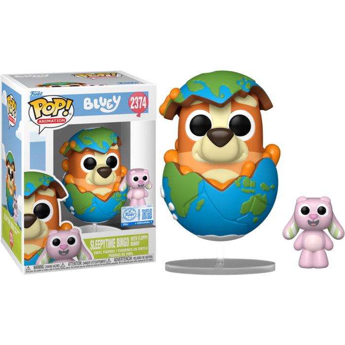 Bluey – Sleepytime Bingo with Floppy Bunny Funko Pop! Vinyl Figure #2374