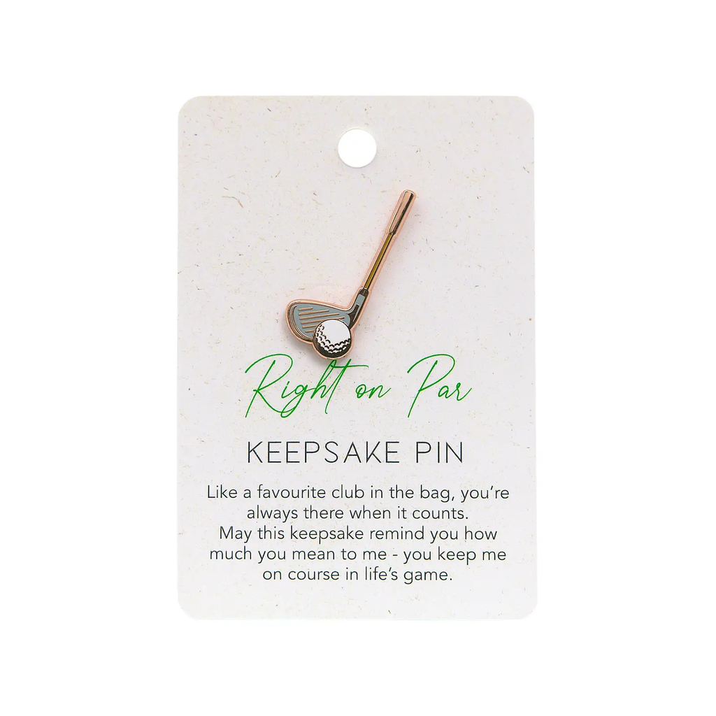 Champions of Life Keepsake Pin - Right On Par