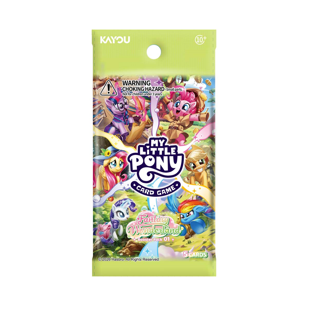 Kayou My Little Pony Trading Card Game: Fantasy Wonderland Series 1 Booster Pack
