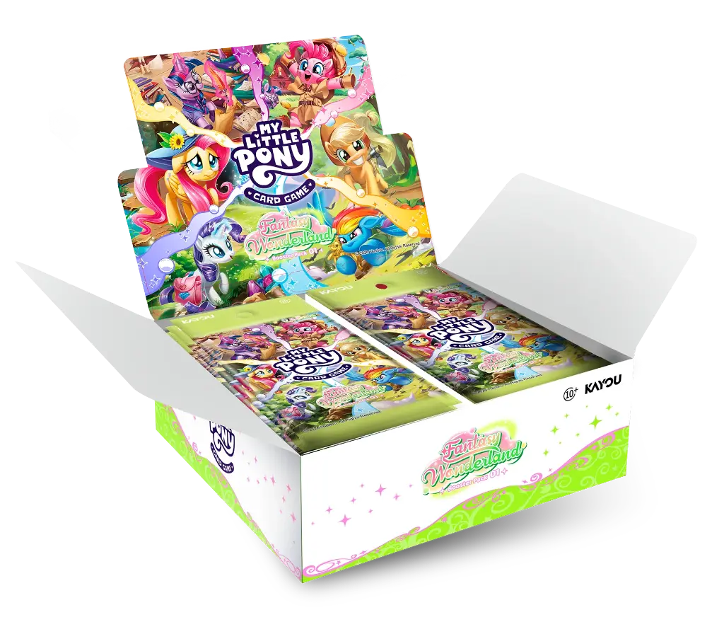 Kayou My Little Pony Trading Card Game: Fantasy Wonderland Series 1 Sealed Booster Box (x20 packs)