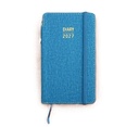 2027 Diary Week-To-View (WTV) Slim with Pen - Cobalt Blue