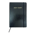 2027 Diary A5 Day-To-A-Page (DTP) Black