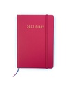 2027 Diary A5 Week-To-View (WTV) Raspberry