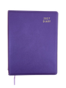 2027 Diary A4 Day-To-A-Page (DTP) Spiral Grape