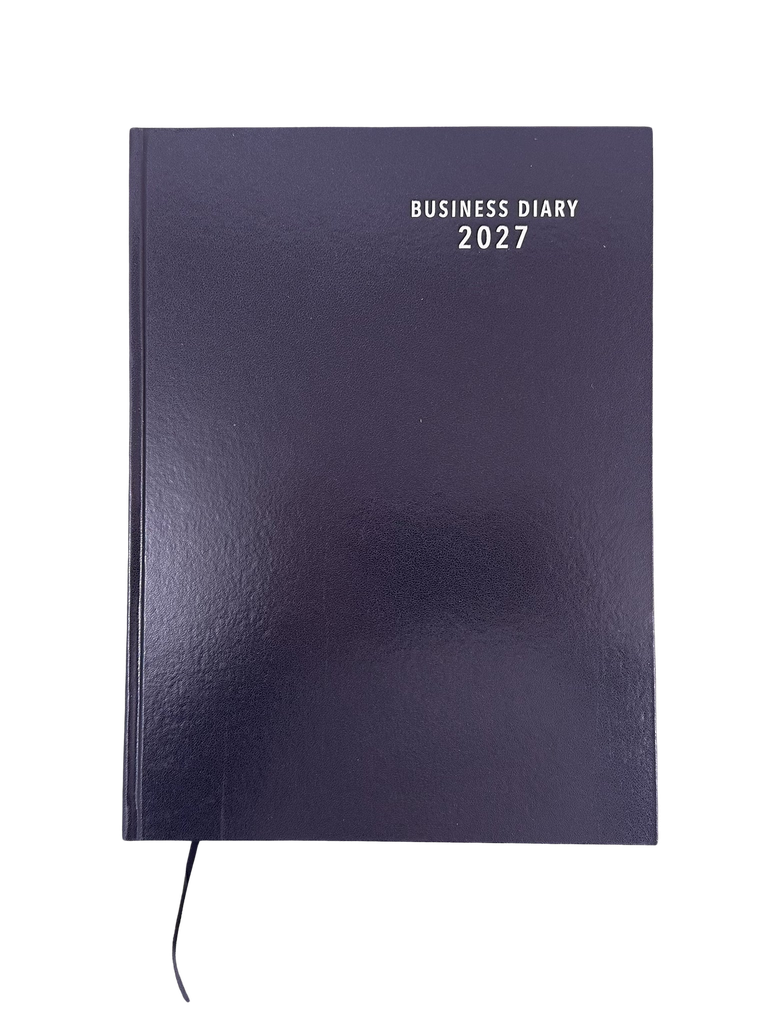 2027 Diary A4 Business Day-To-A-Page (DTP) Black